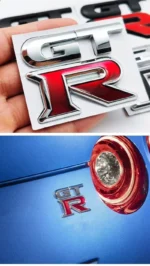 GTR Emblem Aufkleber als metallisches Auto Badge – Bild 5