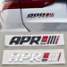 3D Auto Emblem APR Stage III als Fahrzeugdekor