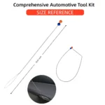 Auto Türöffnungsset mit Luftkeilpumpe und J-Haken – Bild 4