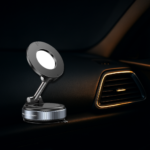 Magnetic Car Phone Mount with Suction Cup – Rotatable