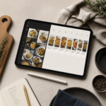 Digitale Rezeptsammlung & Wochenmenü-Planer