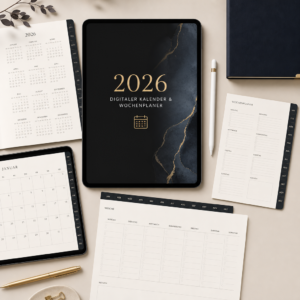 Digitaler Kalender & Wochenplaner 2026