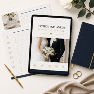 Hochzeitsplanung Komplett-Checkliste
