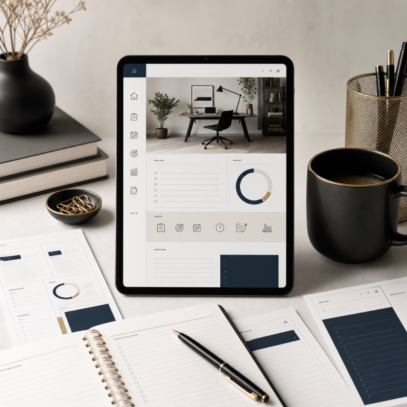 Home-Office-Produktivitäts-Toolkit
