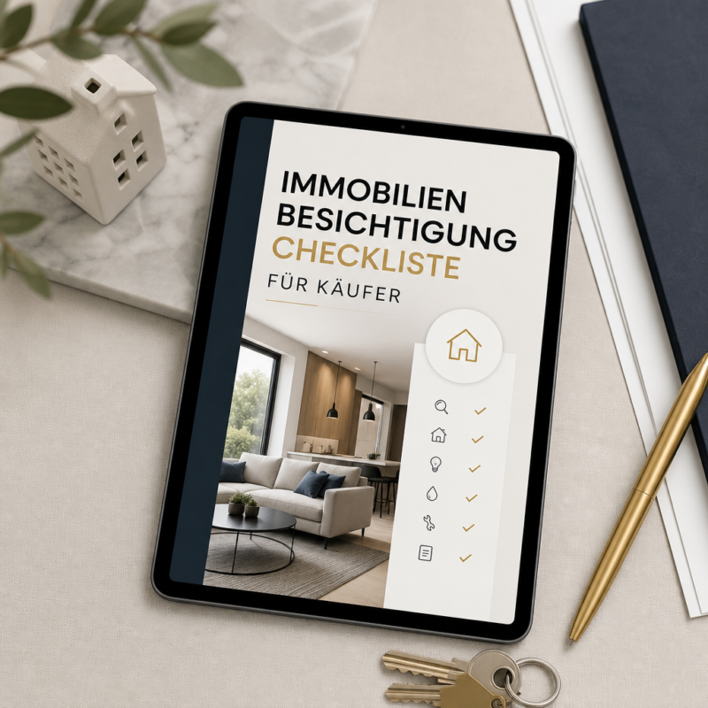 Immobilienbesichtigung-Checkliste für Käufer