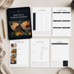 Meal-Prep- & Wocheneinkaufsplaner