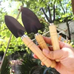 3-teiliges Mini-Gartenwerkzeug-Set – Handschaufel, Harke & Pflanzkelle – Bild 2