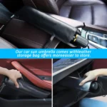 Auto-Sonnenschutz für die Frontscheibe – faltbarer UV-Schutz, silberbeschichtet - Image 5