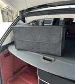Filz-Kofferraum-Organizer – faltbare Aufbewahrungsbox mit Fächern, rutschfest - Image 5