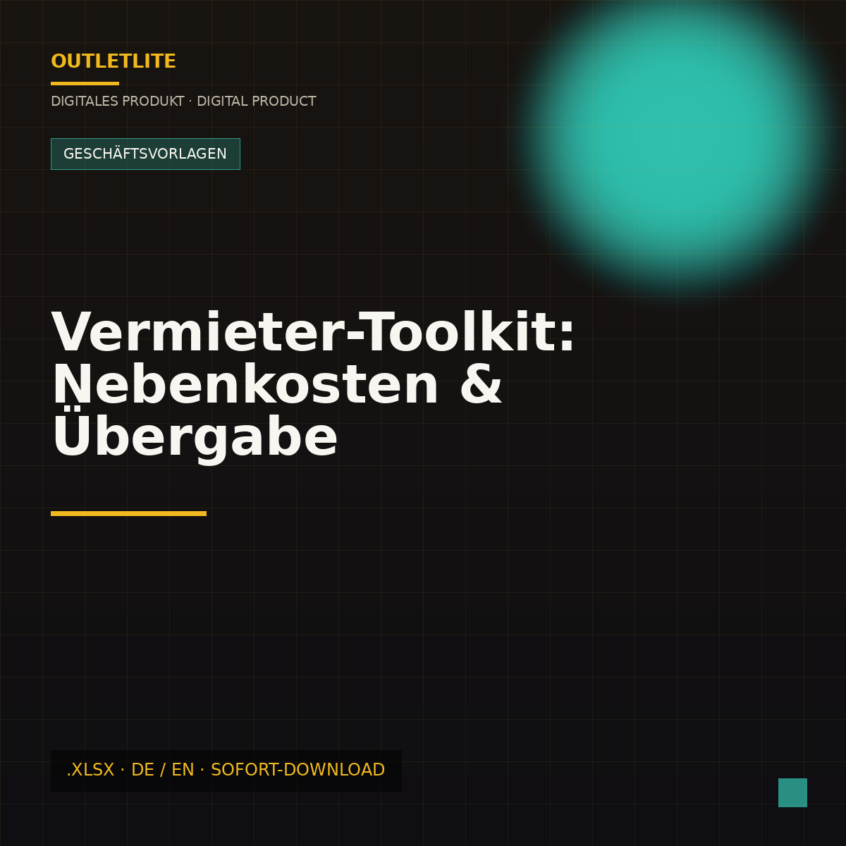Vermieter-Toolkit: Nebenkosten & Übergabe Vermieter-Toolkit: Nebenkosten & Übergabe