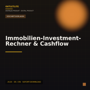 Immobilien-Investment-Rechner & Cashflow