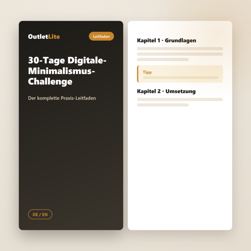 30-Tage Digitale-Minimalismus-Challenge