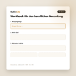 Workbook für den beruflichen Neuanfang