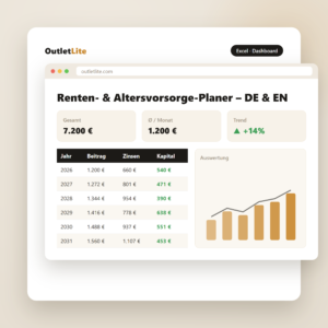 Renten- & Altersvorsorge-Planer – DE & EN