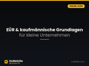 EÜR & kaufmännische Grundlagen für kleine Unternehmen (Kurs)